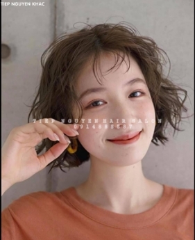 Nhuộm hidden xanh rêu nhẹ nhàng cho nữ, học nghề tóc - Tiệp Nguyễn Hair Salon