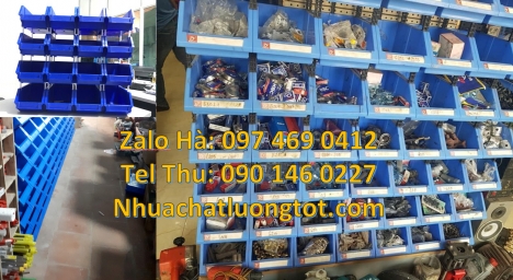 Kệ đựng văn phòng phẩm, Kệ nhựa giá rẻ khay đựng linh kiện Hộp nhựa duy tân, bán giá sỉ kệ nhựa Kh