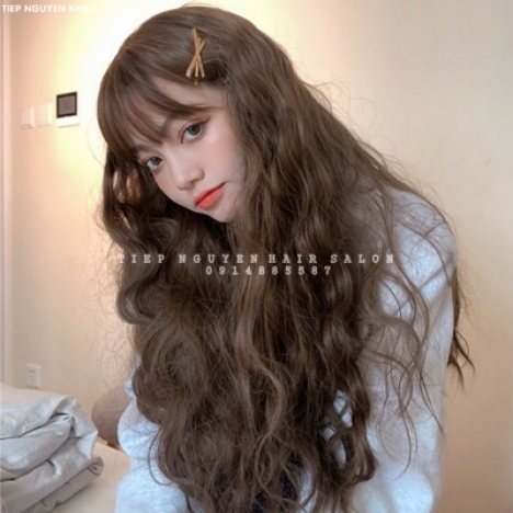 Tóc nhuộm hidden màu xám tôn da cho nàng, học nghề tóc - Tiệp Nguyễn Hair Salon