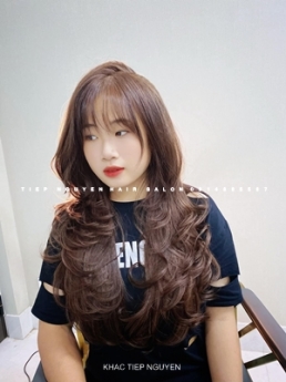 Nhuộm hidden cuốn hút, tóc hidden màu khói, học nghề tóc  - Tiệp Nguyễn Hair Salon