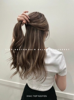 Tóc hidden, nhuộm hidden giá rẻ hà nội, học nghề tóc - Tiệp Nguyễn Hair Salon