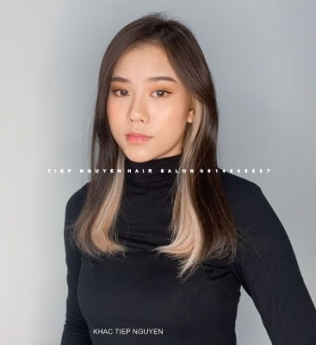 Nhuộm hidden style Hàn Quốc cuốn hút mọi ánh nhìn, học nghề tóc - Tiệp Nguyễn Hair Salon