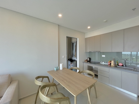 Cho thuê giá gốc cọc nhẹ căn 2PN+ The Sóng view biển chủ dễ thương