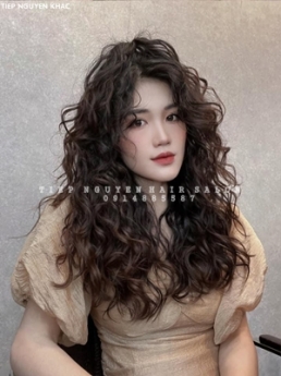 Tóc nhuộm hidden màu xám ghi tôn da cho nữ, học nghề tóc - Tiệp Nguyễn Hair Salon