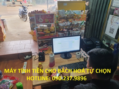 Lắp Đặt Máy Bán Hàng cho TẠP HOÁ giá rẻ