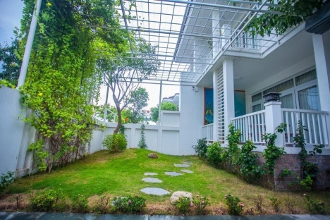 Định cư Mỹ bán Biết thự góc 2 mặt tiền. DT 510m2 khu Eurovillage 1 ven sông hàn đà nẵng giá tốt