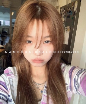 Địa Chỉ,Uốn Phục Hồi Tóc Layer Dài Uy Tín Giá Rẻ Hoài Đức - Nam Đỗ Hair Salon
