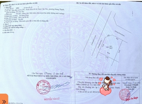 Bán nền biệt thự Khu biệt thự Nam Long Cái Răng Cần Thơ