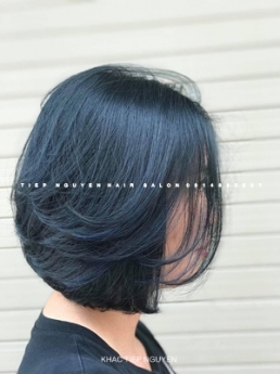 Tóc nhuộm hidden cho phái nữ cá tính, học nghề tóc - Tiệp Nguyễn Hair Salon