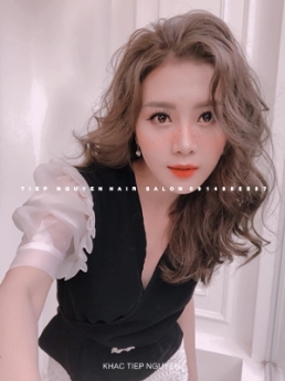 Tóc màu khói nhuộm hidden cá tính, học nghề tóc - Tiệp Nguyễn Hair Salon