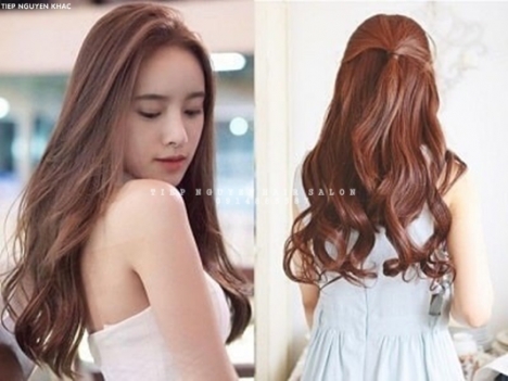 Tóc nhuộm hidden nhẹ nhàng dành cho phái nữ, học nghề tóc - Tiệp Nguyễn Hair Salon