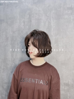 Tóc nhuộm hidden nhẹ nhàng màu ombre, học nghề tóc - Tiệp Nguyễn Hair Salon