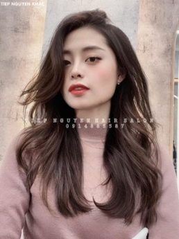Tóc nhuộm hidden cá tính cuốn hút cho nữ, học nghề tóc - Tiệp Nguyễn Hair Salon
