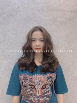 Nhuộm hidden light siêu sang màu khói, học nghề tóc - Tiệp Nguyễn Hair Salon