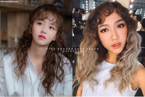 Tóc nhuộm hidden nhẹ nhàng style Hàn Quốc cho nàng, học nghề tóc - Tiệp Nguyễn Hair Salon
