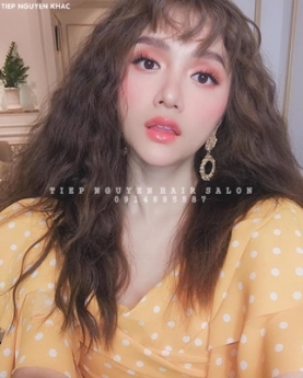 Tóc nhuộm hidden light nhẹ nhàng cá tính cho nữ, học nghề tóc - Tiệp Nguyễn Hair Salon