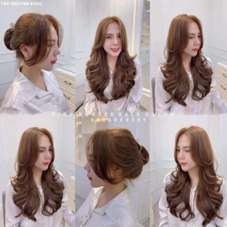 Nhuộm hidden cuốn hút nhẹ nhàng dành cho nữ, học nghề tóc - Tiệp Nguyễn Hair Salon