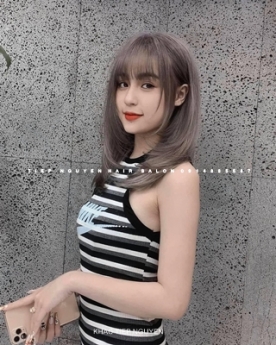 Nhuộm hidden cá tính cho phái nữ, học nghề tóc - Tiệp Nguyễn Hair Salon.