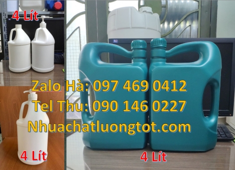 Can 1l quay, can 2l vòi nhấn, can 5l quay xéo đựng thuốc bảo vệ thực vật Bán can 10l đựng nước cất,