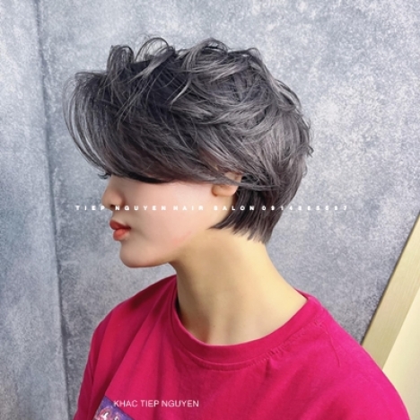 Tóc nhuộm hidden cá tính cho phái nữ, học nghề tóc - Tiệp Nguyễn Hair Salon
