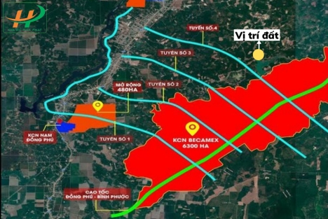 Còn duy nhất 1 lô đất đẹp ngay khu công nghiệp Becamex Đồng Phú giá hơn 3 triệu/m2. liên hệ