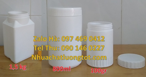hũ nhựa 250 gram đựng ruốc bông, hũ 50 g giá sỉ, giá bán hũ nhựa 50gr 100gr 200gr 250gr Hũ 50 gram g