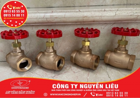 Van cầu inox; Van cầu gang, gang dẻo; Van cầu thép; Van cầu đồng; Van cầu chữ ngã....
