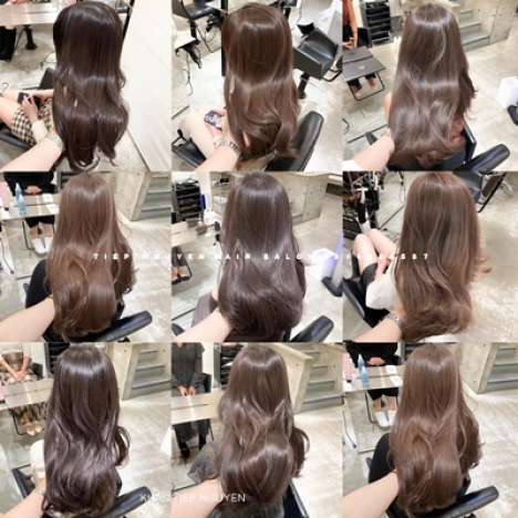 Tóc hidden màu nào đang hot, học nghề tóc - Tiệp Nguyễn Hair Salon