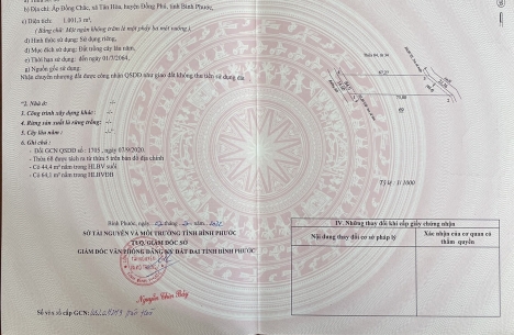 Bán đất vành đâi Becamex Đồng Phú Bình Phước sổ sẵn, công chứng ngay, giá đầu tư