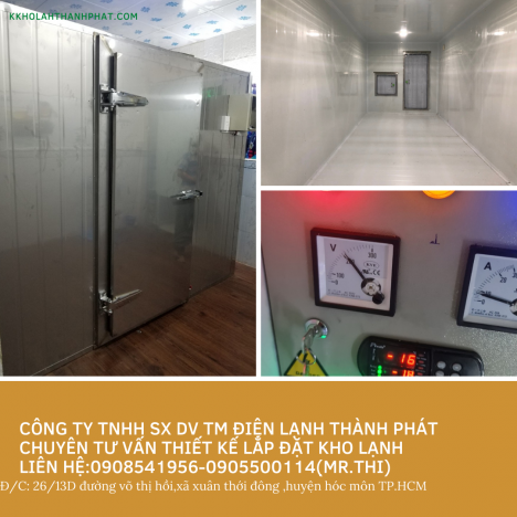 Dịch vụ lắp đặt kho lạnh tại TP.HCM