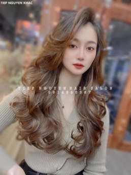 Tóc nhuộm hidden cá tính cuốn hút cho nữ, học nghề tóc - Tiệp Nguyễn Hair Salon