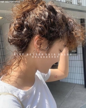 Tóc nhuộm hidden màu khói tôn da, học nghề tóc - Tiệp Nguyễn Hair Salon