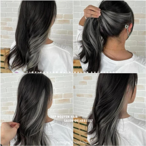 21 style nhuộm tóc hidden thời trang cá tính cho phái nữ - Tiệp Nguyễn Hair Salon