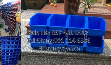 Khay nhựa, hộp nhựa, thùng nhựa, khay linh kiện, kệ đựng dụng cụ, khay đựng ốc vít gara ô tô, khay đ