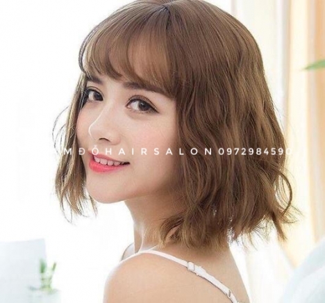 Địa Chỉ,Cắt Uốn Sóng Nước Tóc Bob Mái Mưa Đẹp Giá Rẻ Hoài Đức - Nam Đỗ Hair Salon