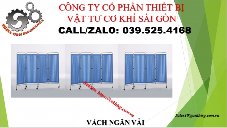 VÁCH NGĂN VẢI DÙNG TRONG Y TẾ
