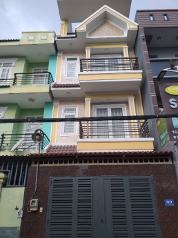 Bán nhà mặt tiền kinh doanh,3 tầng btct,dt 56m2, Quận 9, giá chỉ 5,2 tỷ.