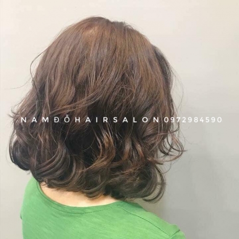Địa Chỉ Salon,Uốn Sóng Nước Tóc Ngắn Mái Lệch Đẹp Giá Rẻ Hoài Đức - Nam Đỗ Hair Salon