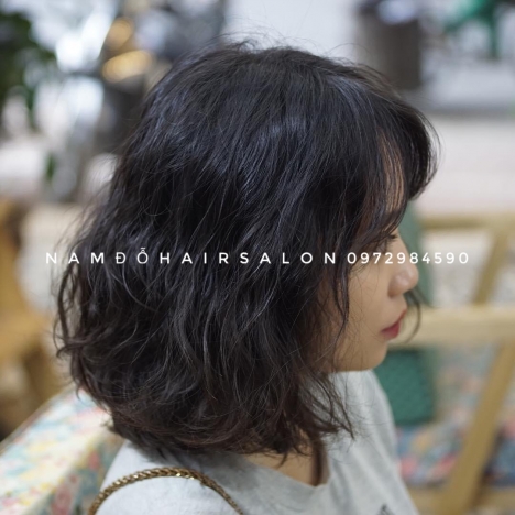 Địa Chỉ,Uốn Sóng Phục Hồi Tóc Ngắn Đẹp Giá Rẻ Hoài Đức - Nam Đỗ Hair Salon