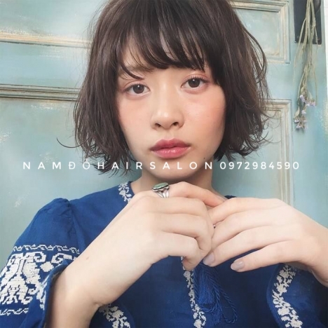 Địa Uốn Sóng,Cắt Tóc Ngắn Đẹp Giá Rẻ Hoài Đức - Nam Đỗ Hair Salon