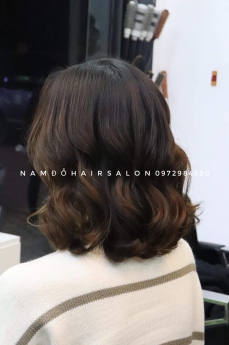 Địa Chỉ Salon,Uốn Sóng Nước Tóc Ngắn Lọn To Đẹp Giá Rẻ Hoài Đức - Nam Đỗ Hair Salon