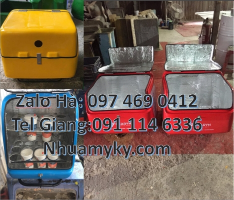 Thùng giao hàng nhanh, Thùng chở hàng, Thùng giao trà sữa, thùng đựng hàng online, thùng giữ lạnh, t