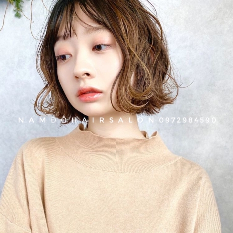 Địa Uốn Sóng,Cắt Tóc Ngắn Đẹp Giá Rẻ Hoài Đức - Nam Đỗ Hair Salon