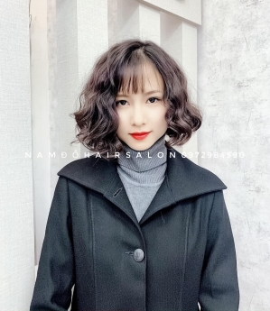 Địa Chỉ,Uốn Sóng Tóc Ngắn Mái Mưa Đẹp Giá Rẻ Hoài Đức - Nam Đỗ Hair Salon