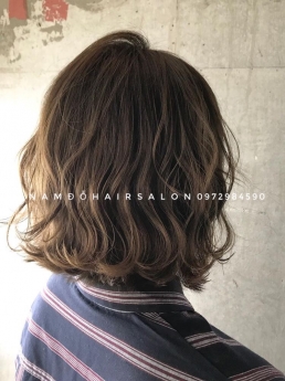 Địa Chỉ,Uốn Sóng Lọn To Tóc Ngắn Đẹp Giá Rẻ Hoài Đức - Nam Đỗ Hair Salon