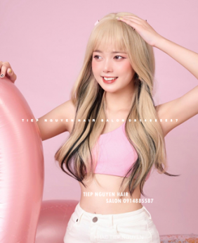 90 style nhuộm tóc hidden thời trang cá tính cho phái nữ - Tiệp Nguyễn Hair Salon