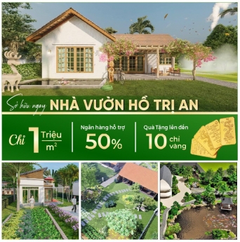 Bán Đất Nhà vườn view hồ Trị An cực chill , xã La Ngà ,Định Quán , Đồng Nai