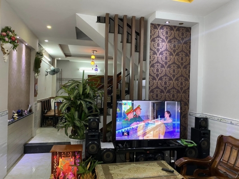 NHÀ 4 TẦNG, 60M2, HẺM XE HƠI 5M, PHẠM VĂN CHIÊU, GIÁ NHỈNH 6 TỶ