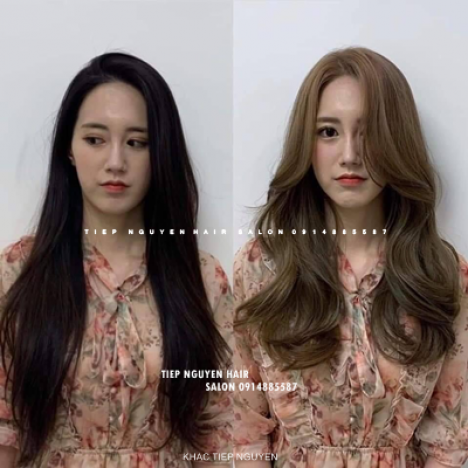 80 style nhuộm tóc hidden thời trang cá tính cho phái nữ - Tiệp Nguyễn Hair Salon