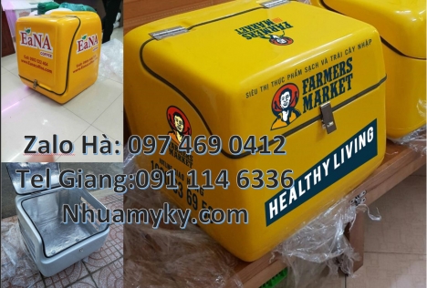 Thùng giao hàng nhanh, Thùng chở hàng, Thùng giao trà sữa, thùng đựng hàng online, thùng giữ lạnh, t